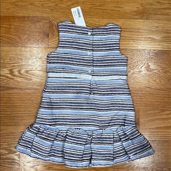 Janie and Jack Striped Sleeveless Dress + Bloomers - Picture 2 of 3